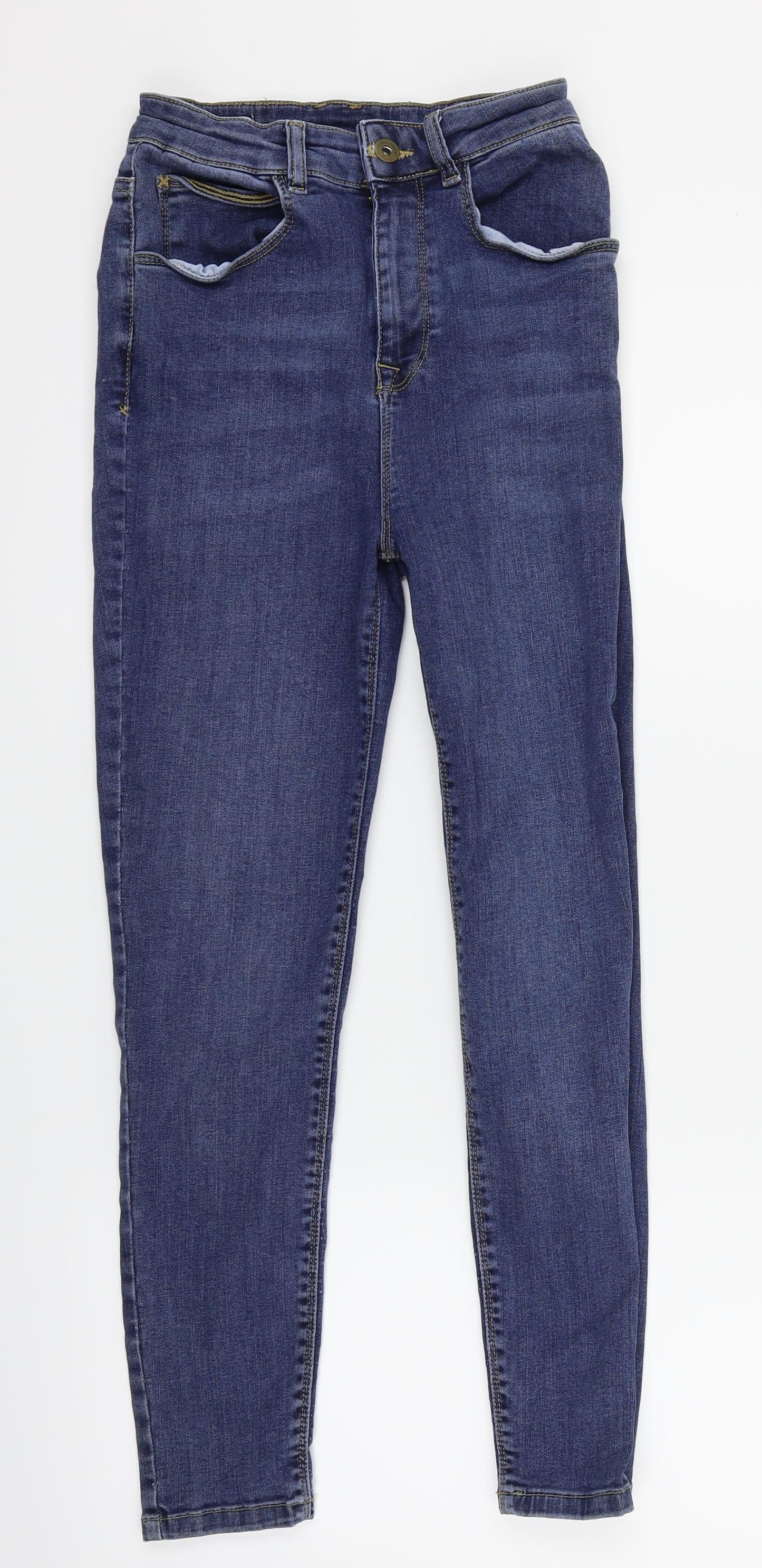 COLLUSION Mens Blue  Denim Skinny Jeans Size 26 in L30 in