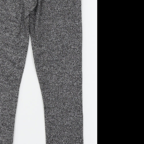 NEXT Girls Grey  Knit Sweatpants Trousers Size 6 Years