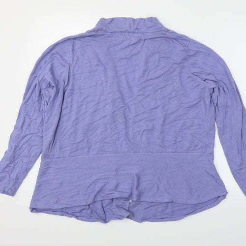 M&S Collection Womens Blue   Cardigan Jumper Size 22
