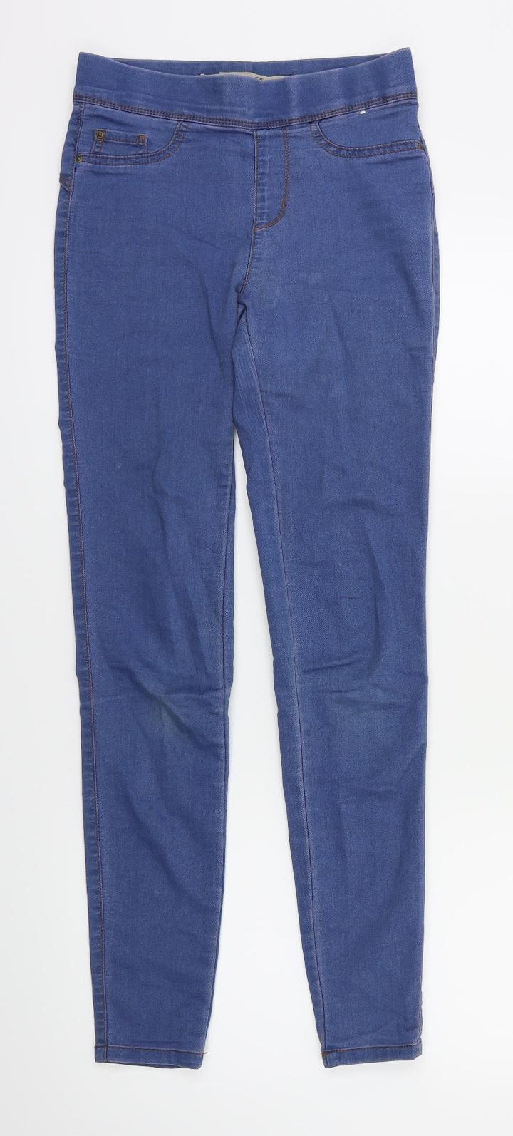 Denim & Co. Womens Blue Denim Skinny Jeans Size 26 L28 in