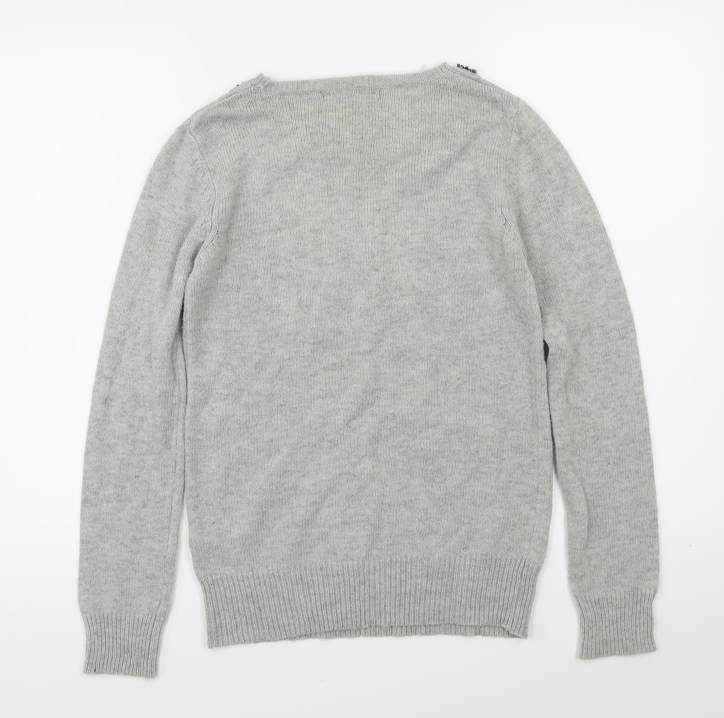 Primark Womens Grey   Pullover Jumper Size 6