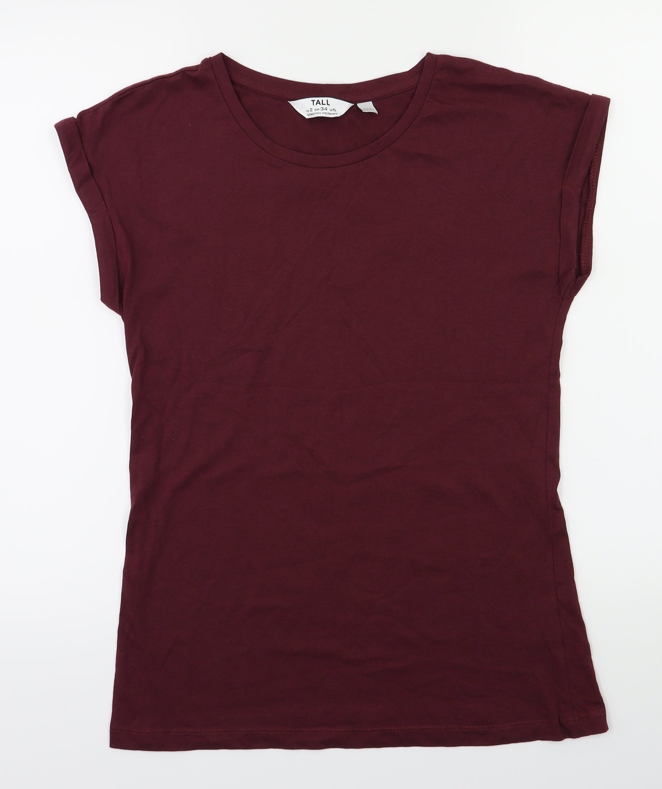 Dorothy Perkins Womens Purple   Basic T-Shirt Size 6