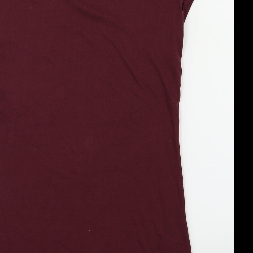 Dorothy Perkins Womens Purple   Basic T-Shirt Size 6
