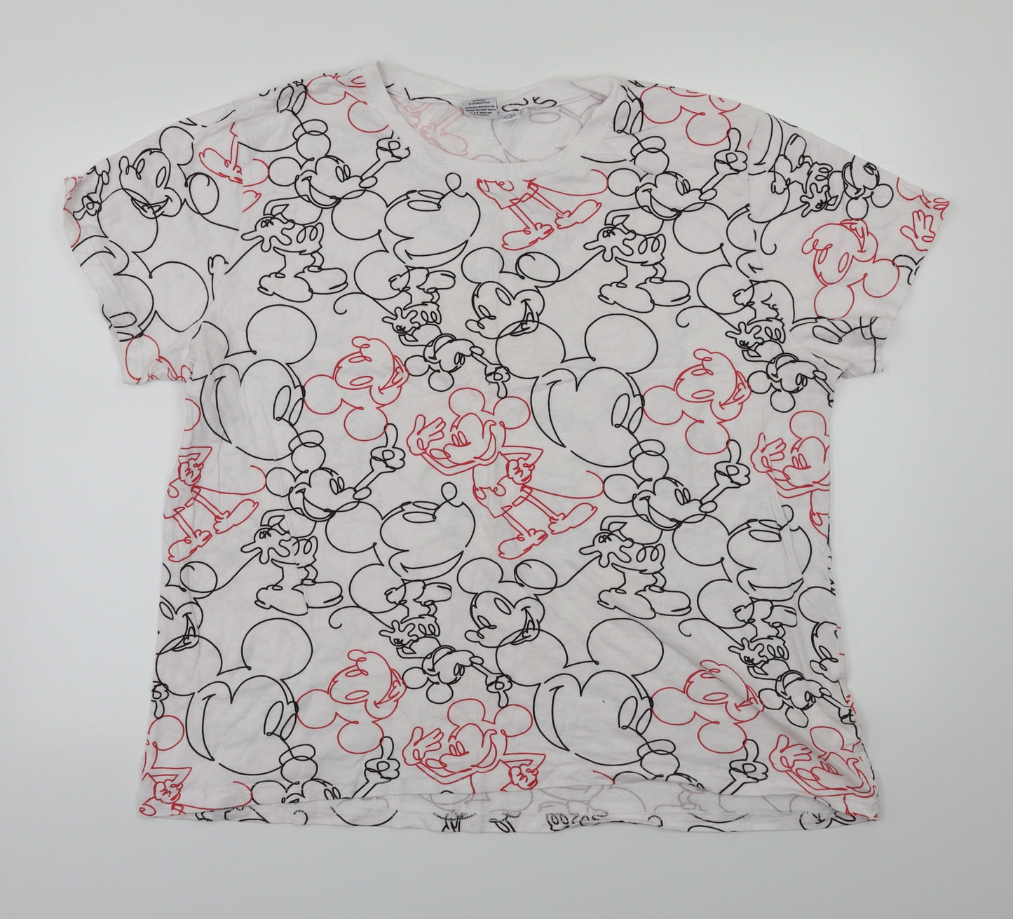 Primark Womens White   Basic T-Shirt Size XL