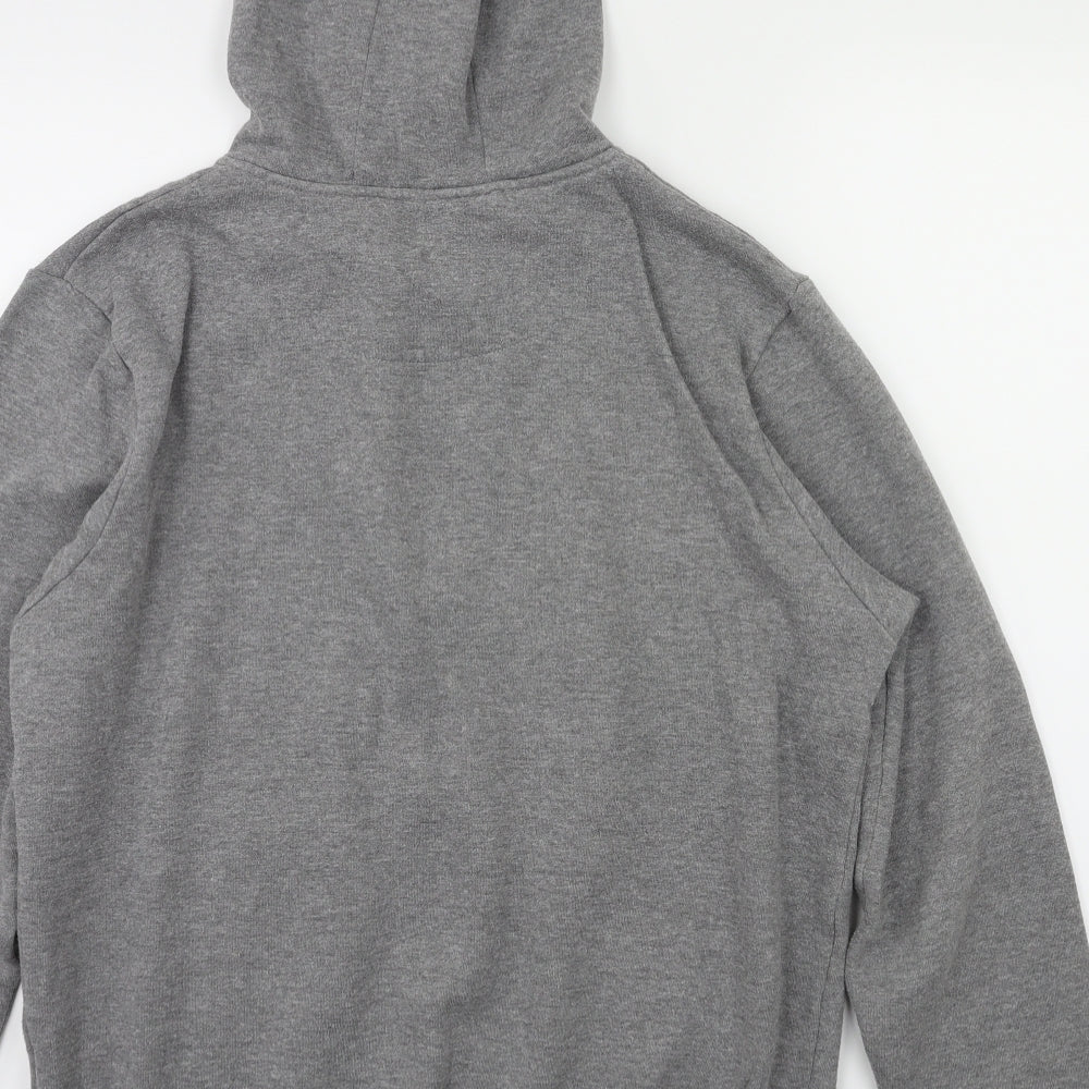 Primark Mens Grey   Full Zip Hoodie Size M