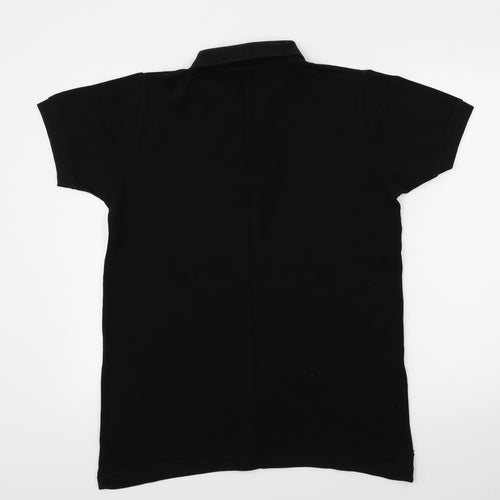 US Polo Assn. Mens Black    Polo Size S