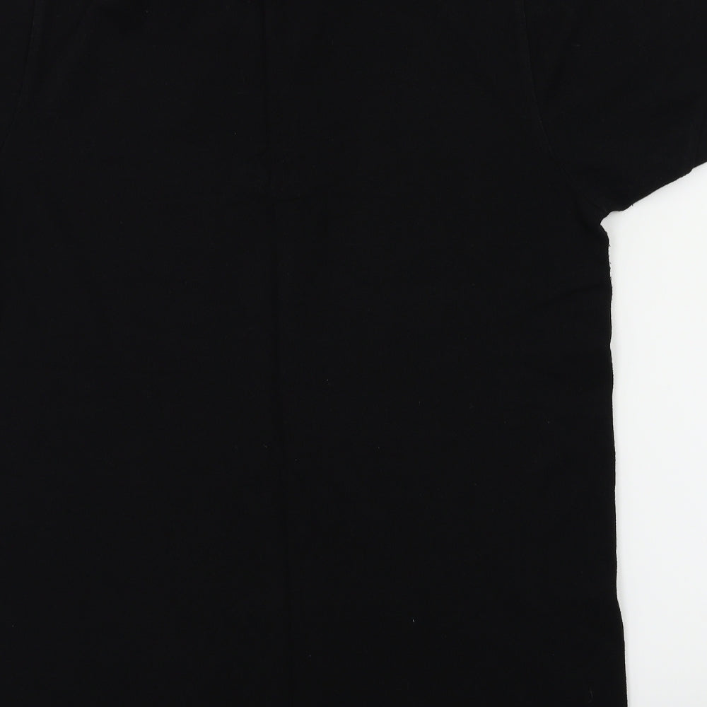 US Polo Assn. Mens Black    Polo Size S