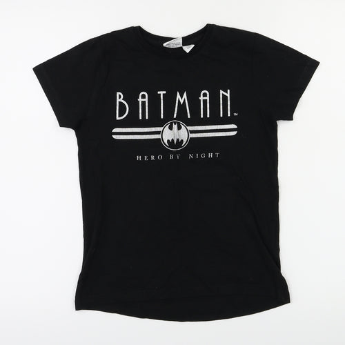 Batman Boys Black   Pullover Casual Size 8-9 Years