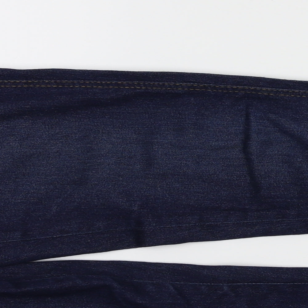 Peacocks Womens Blue   Skinny Jeans Size 12 L31 in