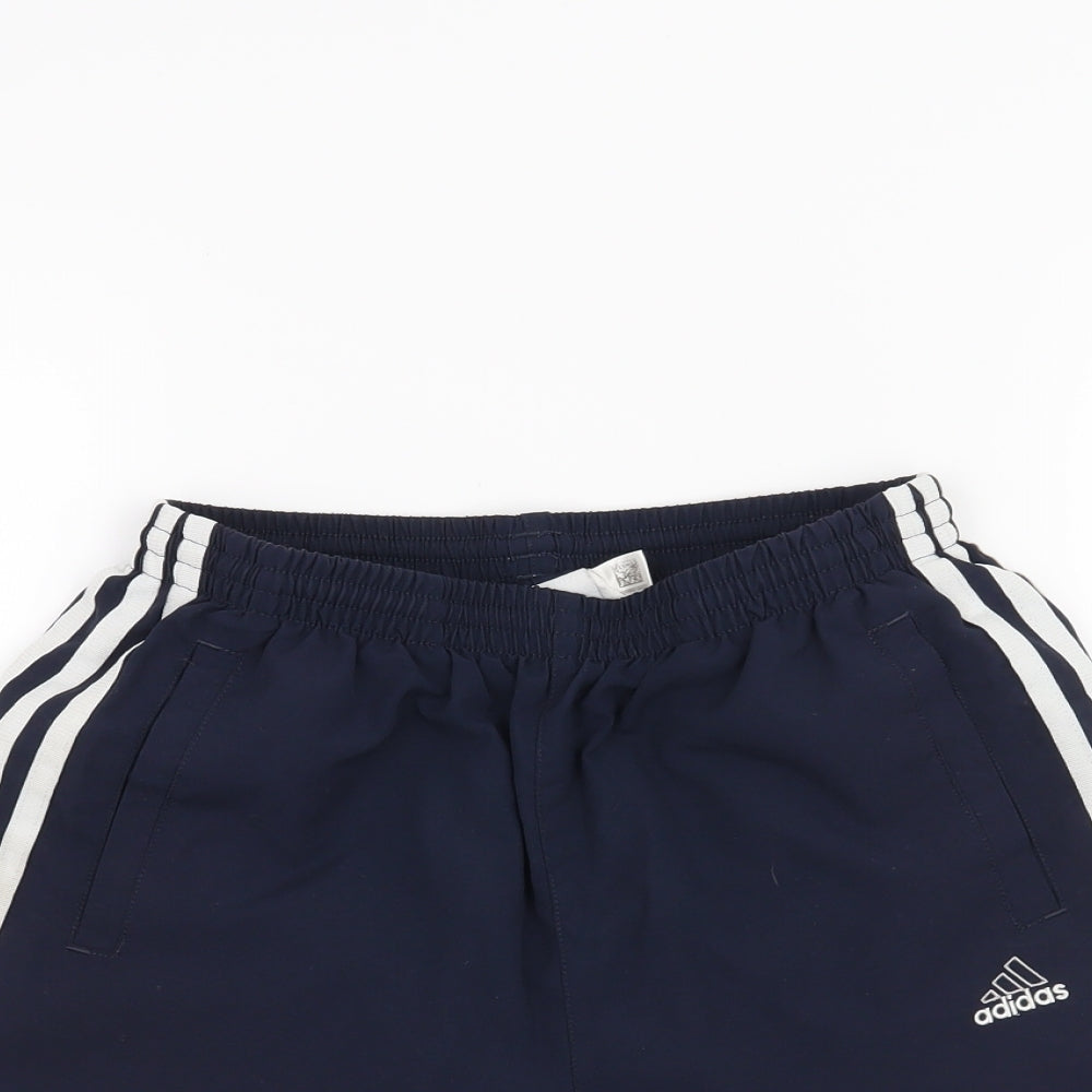 adidas Boys Blue   Sweat Shorts Size 12 Years