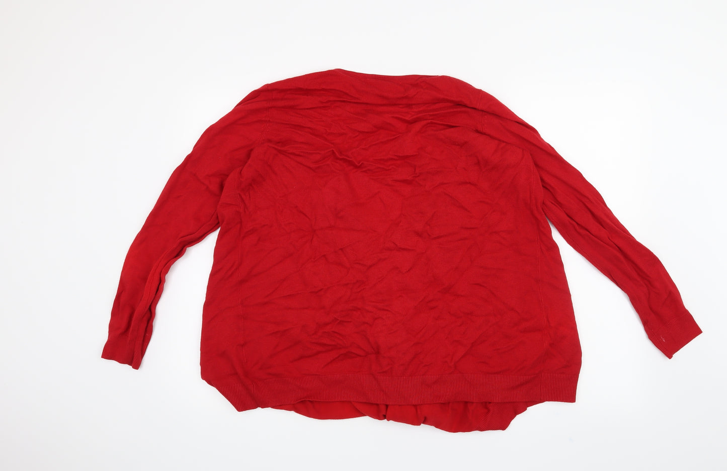 Anthology Womens Red   Cardigan Jumper Size 20