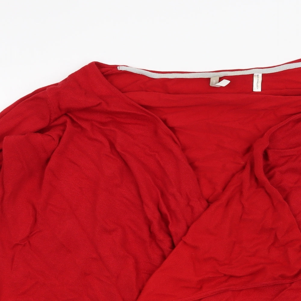 Anthology Womens Red   Cardigan Jumper Size 20