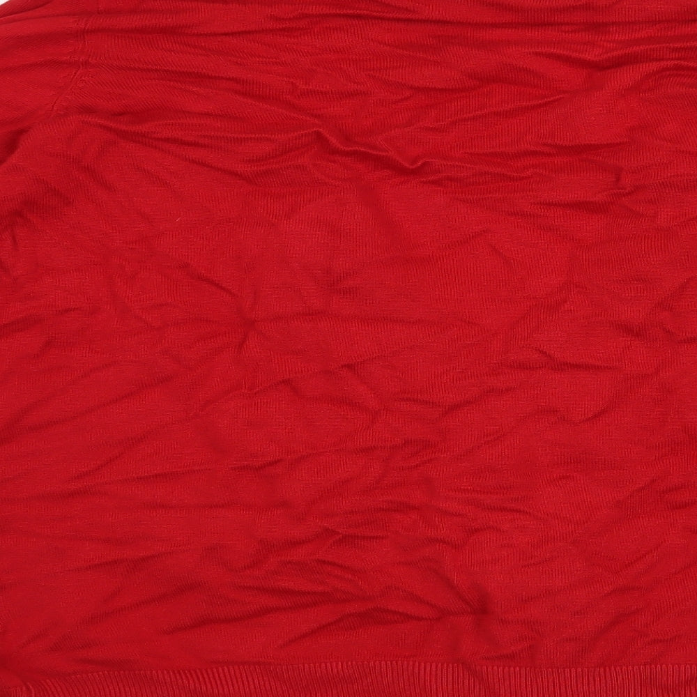 Anthology Womens Red   Cardigan Jumper Size 20