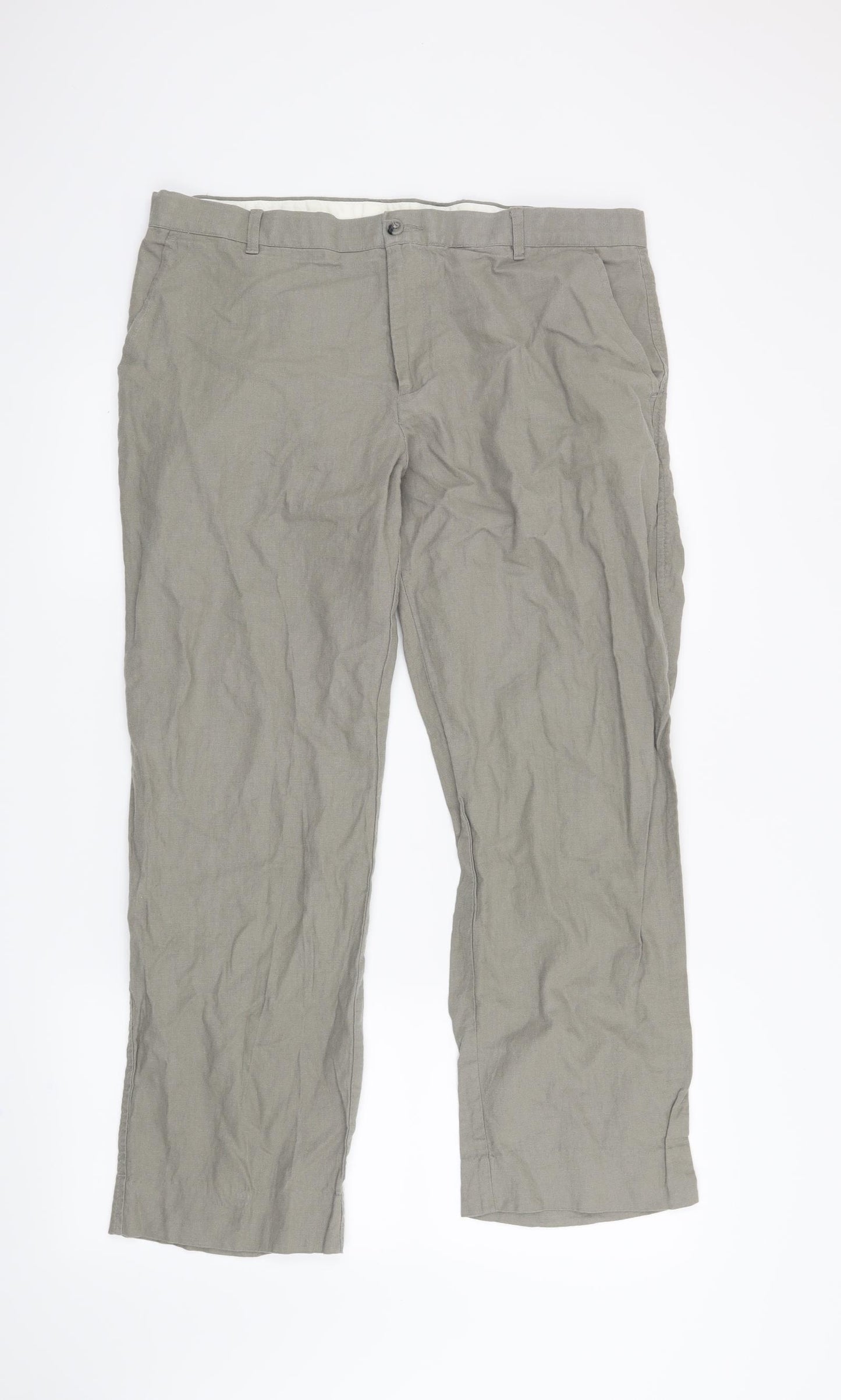 M&S Mens Beige   Trousers  Size 36 in L29 in