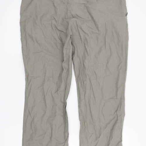 M&S Mens Beige   Trousers  Size 36 in L29 in
