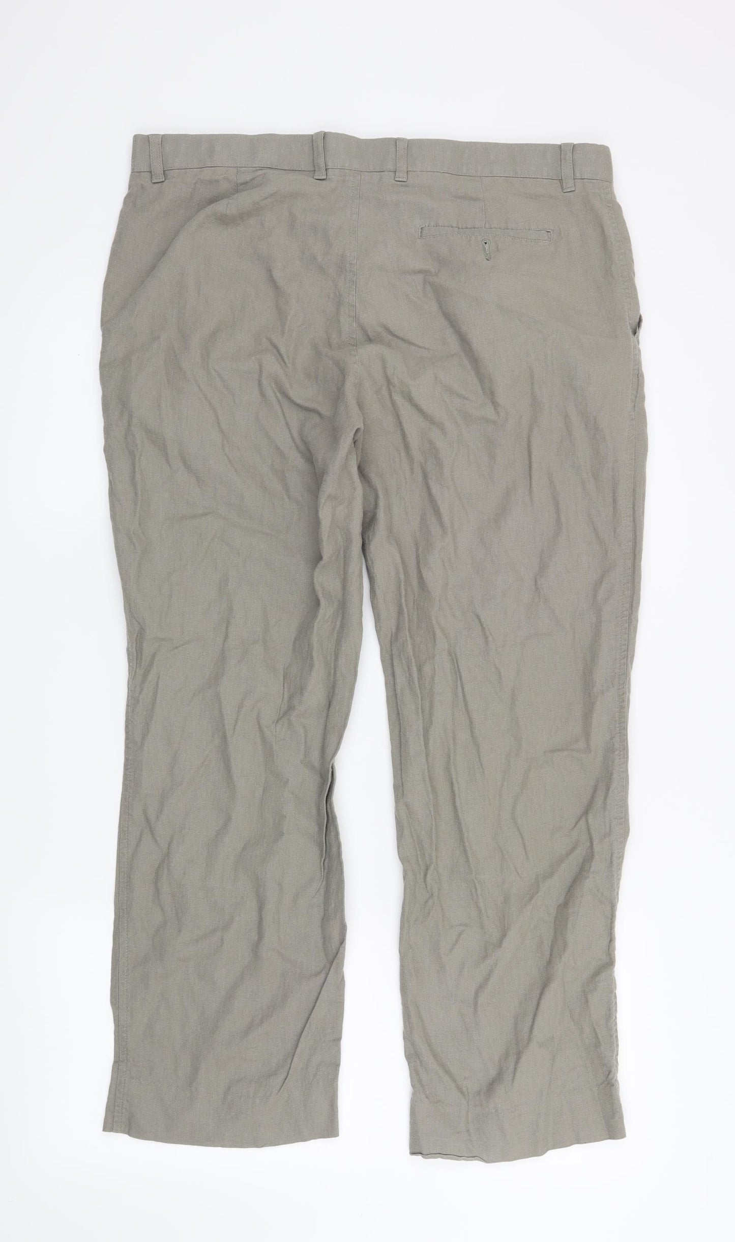 M&S Mens Beige   Trousers  Size 36 in L29 in