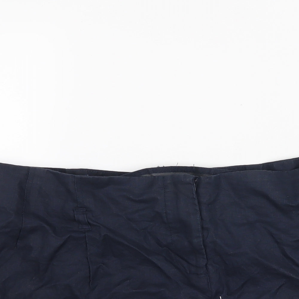 River Island Womens Blue   Hot Pants Shorts Size 14