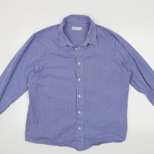 Debenhams Mens Blue    Button-Up Size 2XL