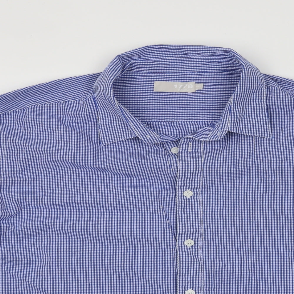 Debenhams Mens Blue    Button-Up Size 2XL