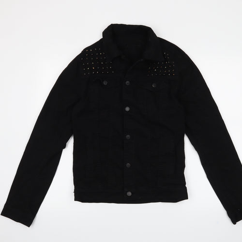 Preworn Womens Black   Jacket Coat Size M