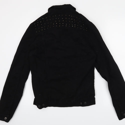 Preworn Womens Black   Jacket Coat Size M