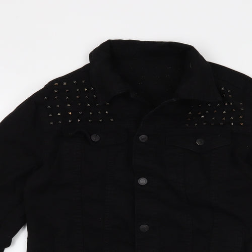 Preworn Womens Black   Jacket Coat Size M