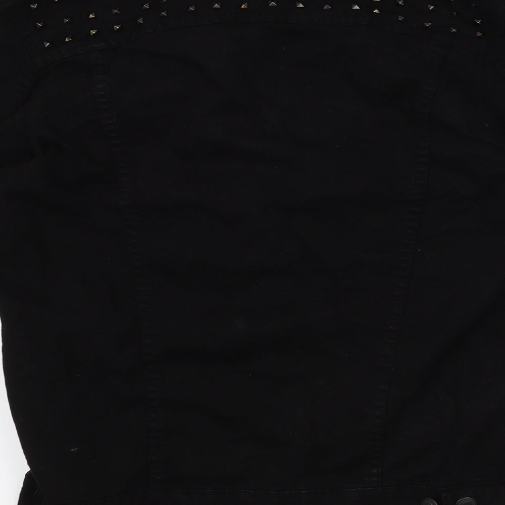 Preworn Womens Black   Jacket Coat Size M