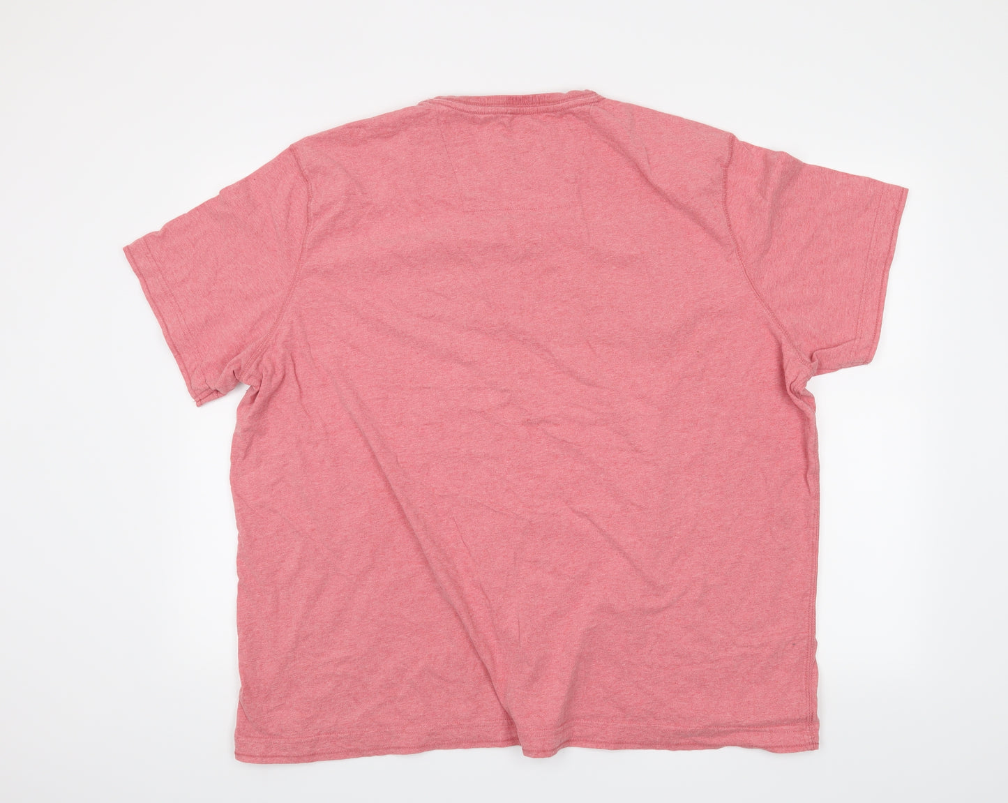 Boston Crew Mens Pink    T-Shirt Size 3XL