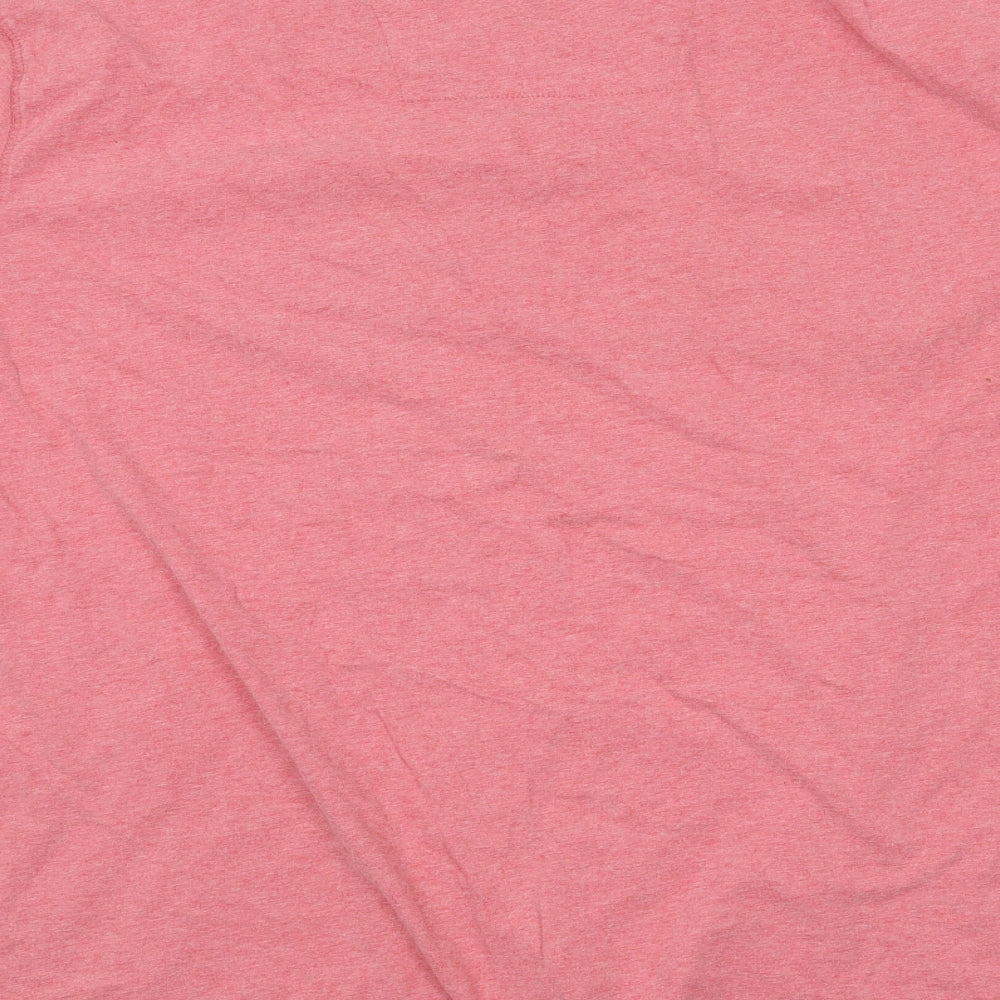 Boston Crew Mens Pink    T-Shirt Size 3XL