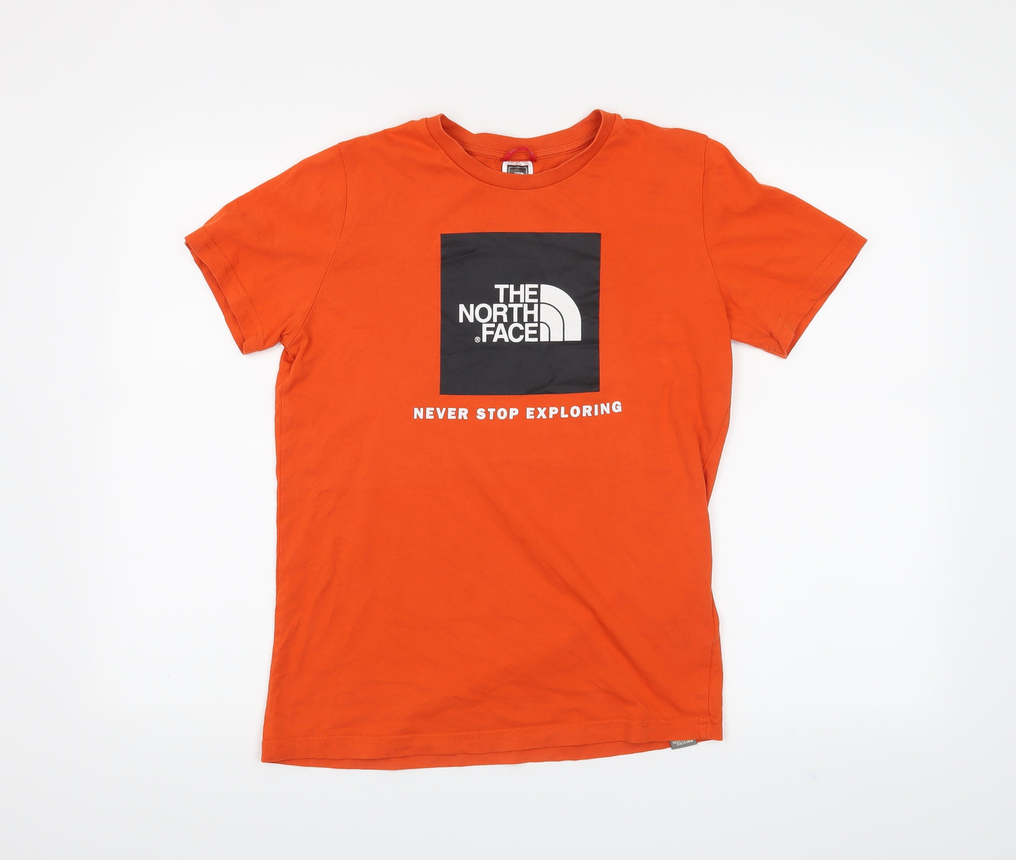 The North Face Boys Orange   Basic T-Shirt Size XL