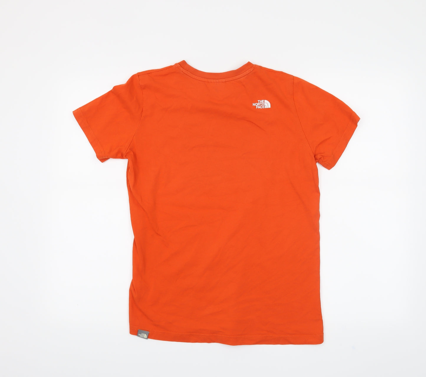 The North Face Boys Orange   Basic T-Shirt Size XL