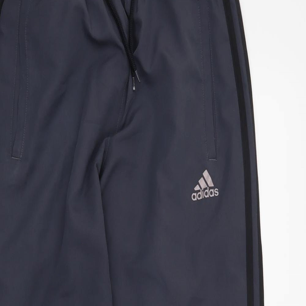 adidas Mens Grey   Sweatpants Trousers Size S L30 in