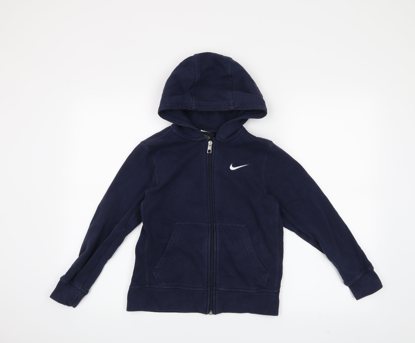 Nike Boys Blue   Full Zip Hoodie Size 8-9 Years