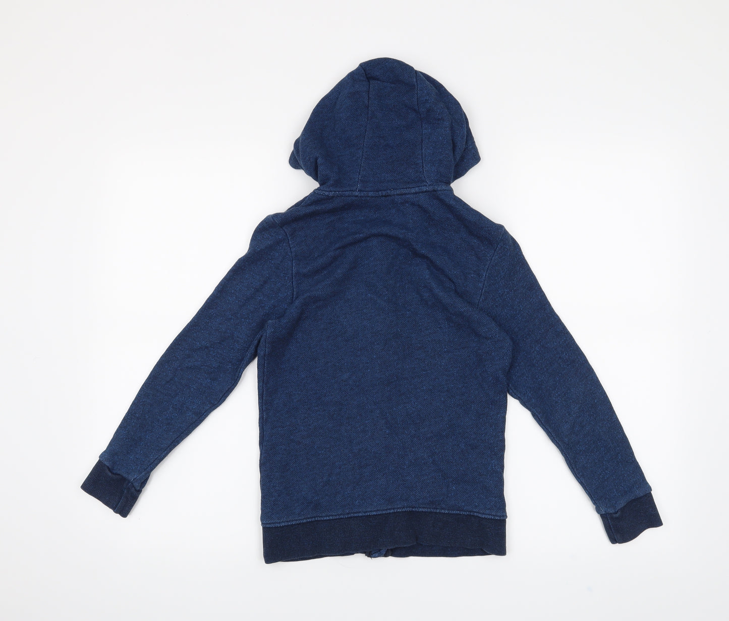 George Boys Blue   Full Zip Hoodie Size 7-8 Years