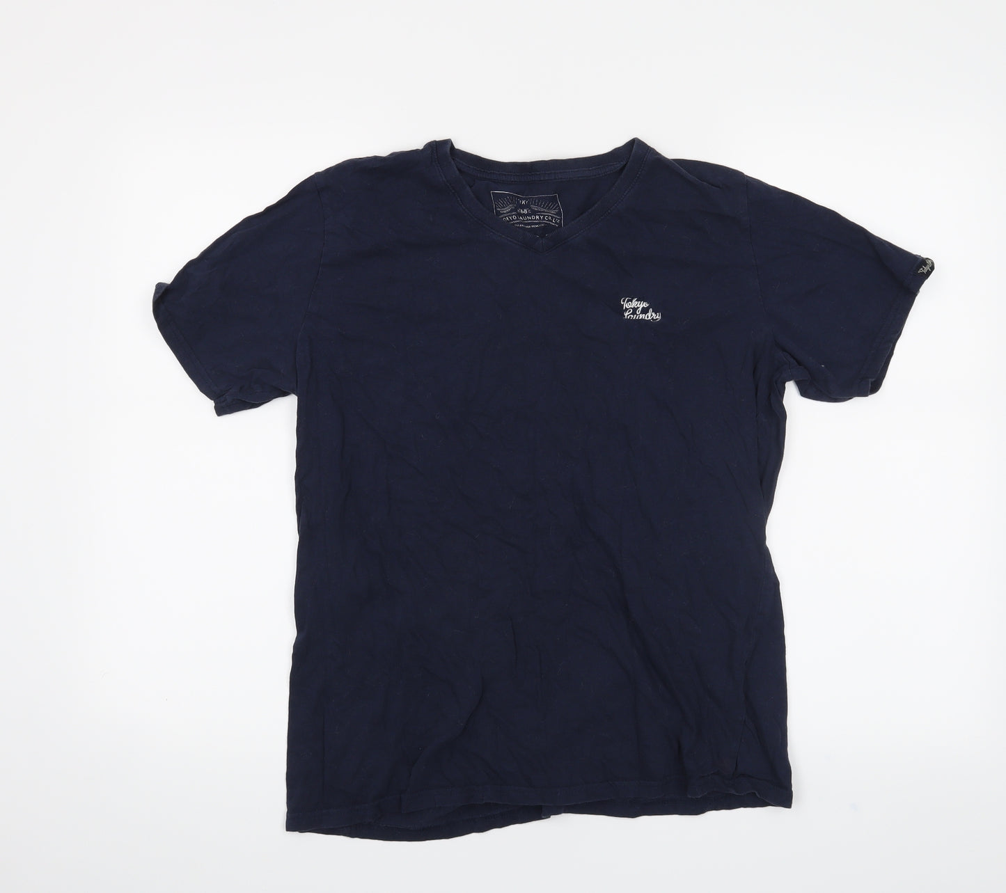 Tokyo Laundry Mens Blue    T-Shirt Size L