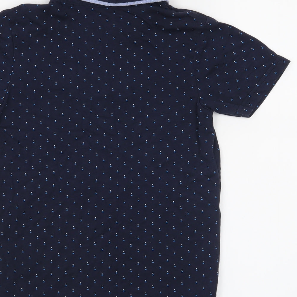 George Boys Blue   Basic T-Shirt Size 7-8 Years