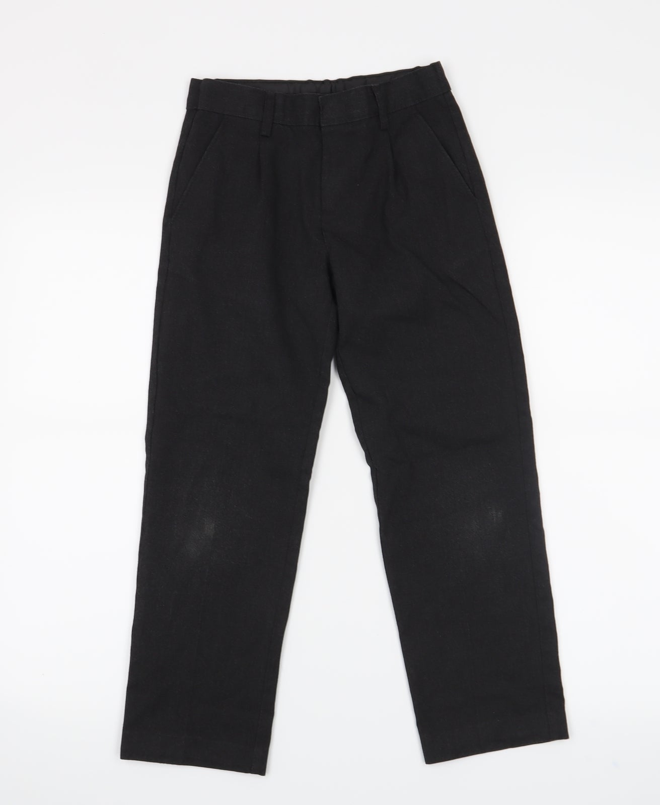 M&S Boys Grey   Dress Pants Trousers Size 7-8 Years - School pants