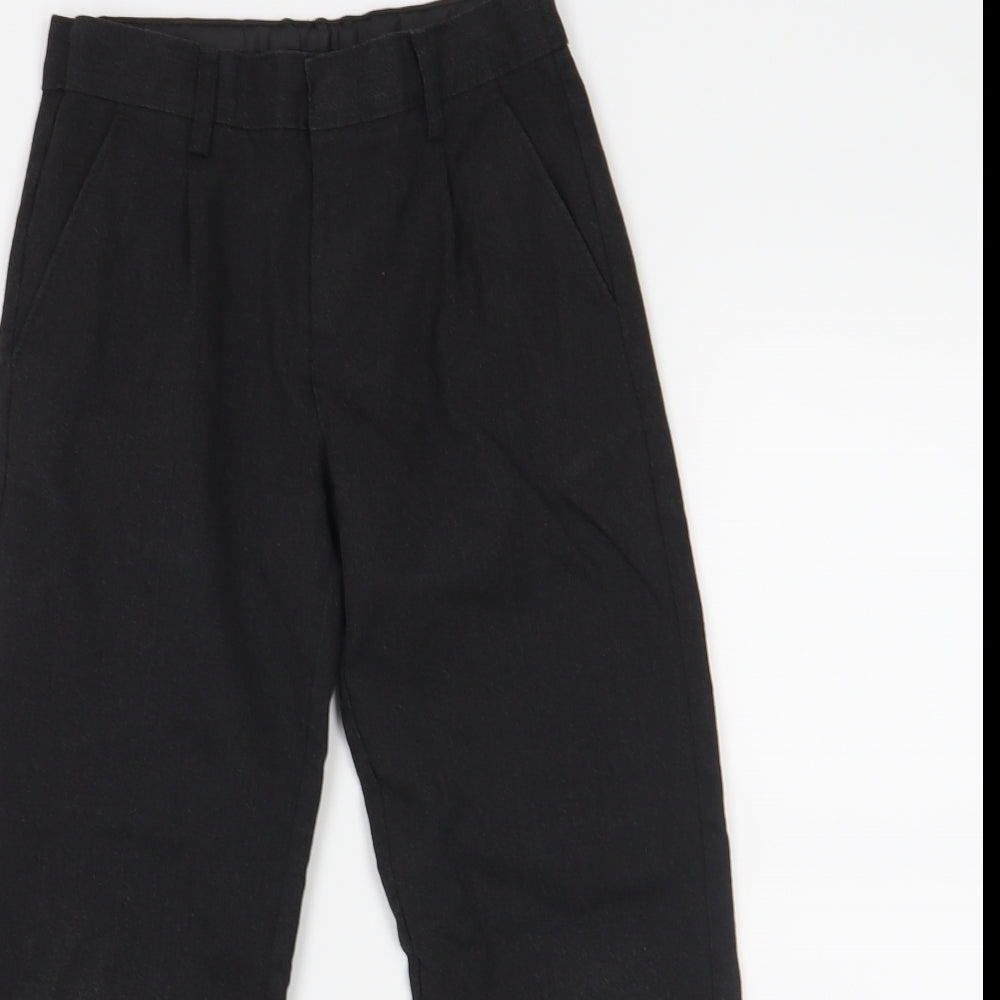 M&S Boys Grey   Dress Pants Trousers Size 7-8 Years - School pants