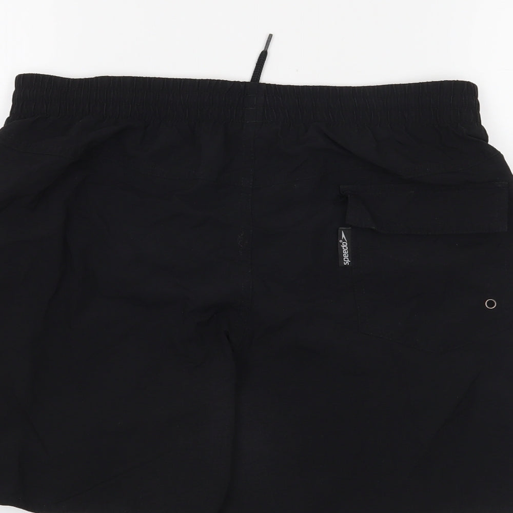 Speedo Mens Black   Sweat Shorts Size XL