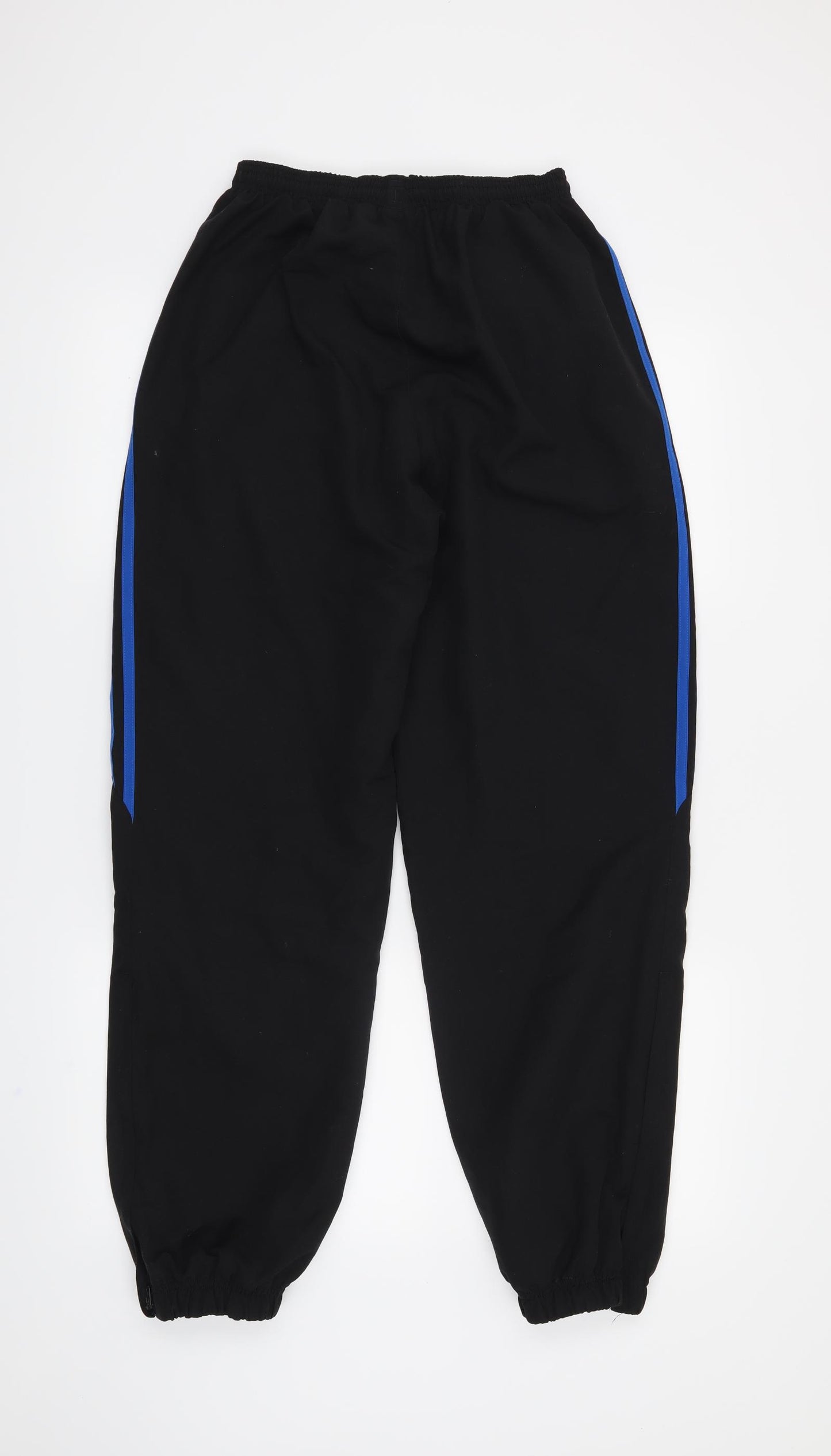 adidas Boys Black   Jogger Trousers Size 13 Years