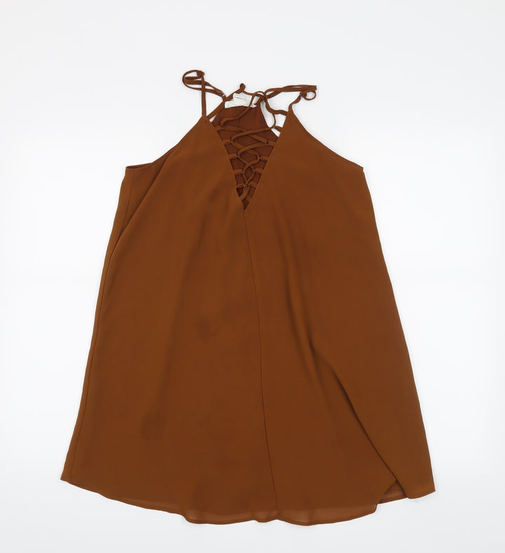 FOREVER 21 Womens Brown Camisole Tank Size S