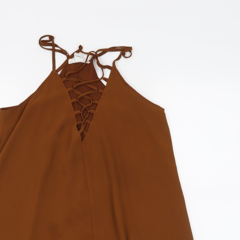 FOREVER 21 Womens Brown   Camisole Tank Size S