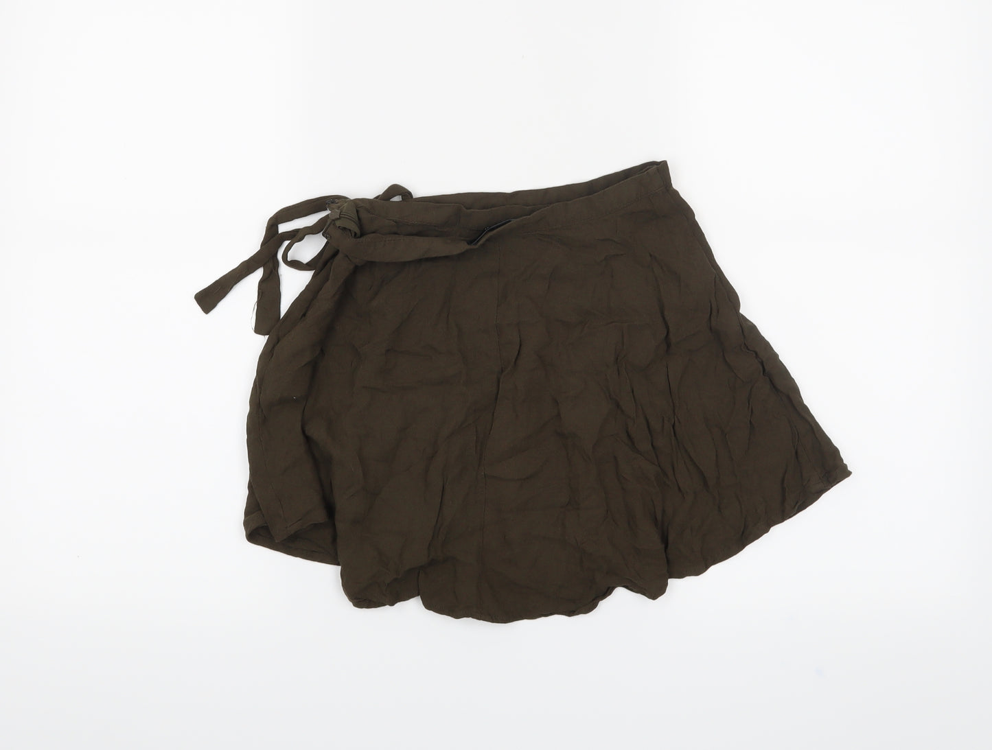 FOREVER 21 Womens Green   Mini Skirt Size XS