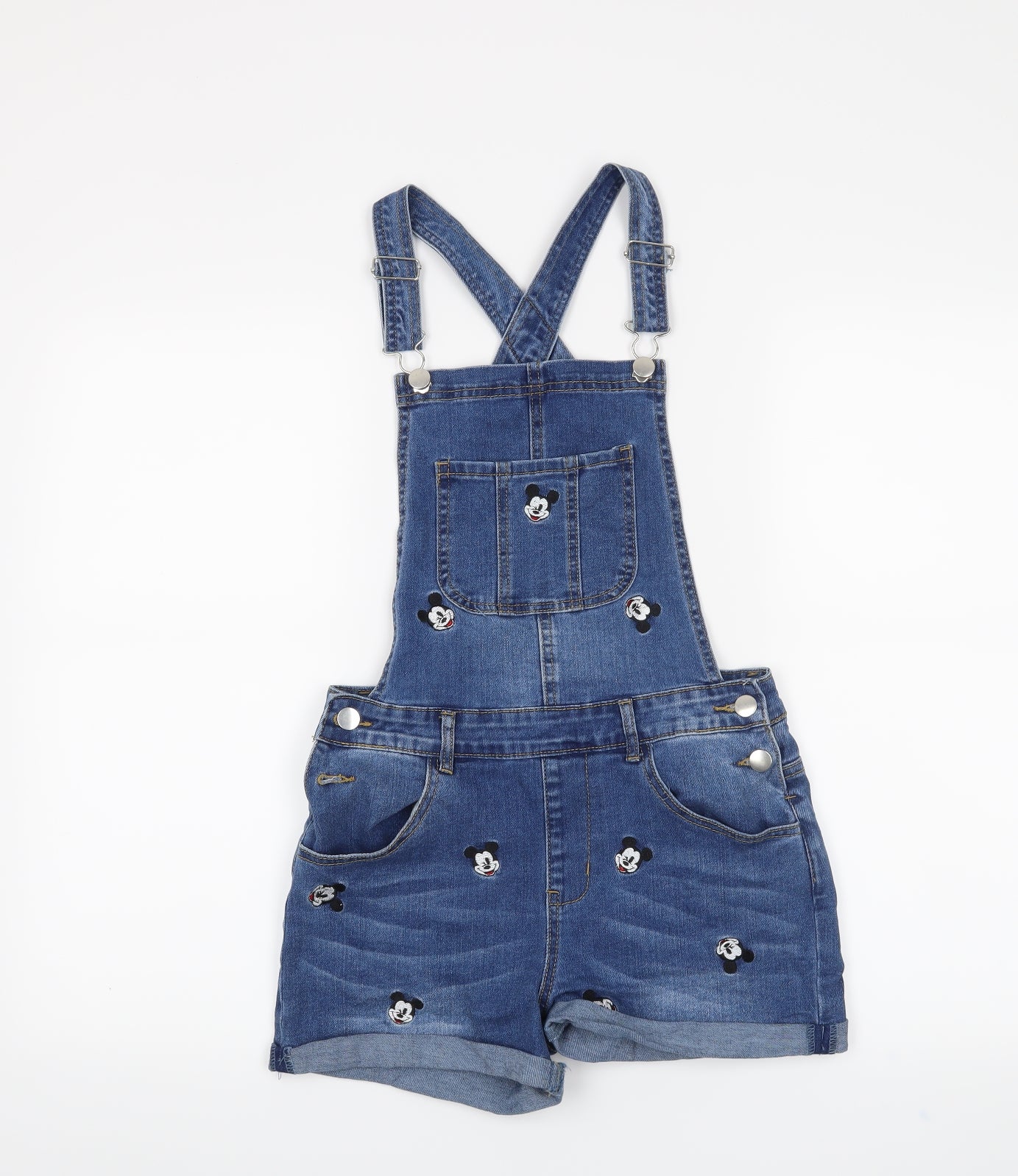 Primark Girls Blue   Dungaree One-Piece Size 11-12 Years