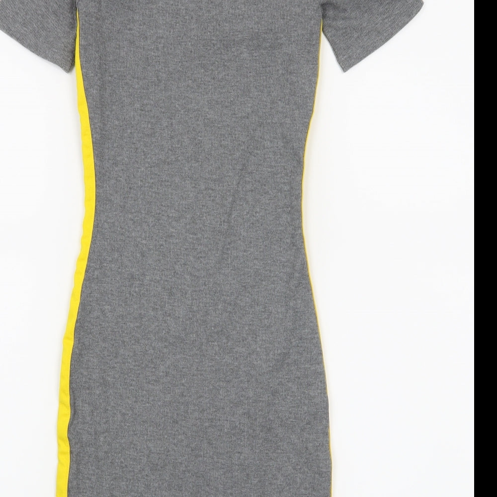 H&M Womens Grey   A-Line  Size 6