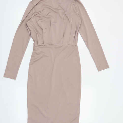 ASOS Womens Pink   Pencil Dress  Size 8