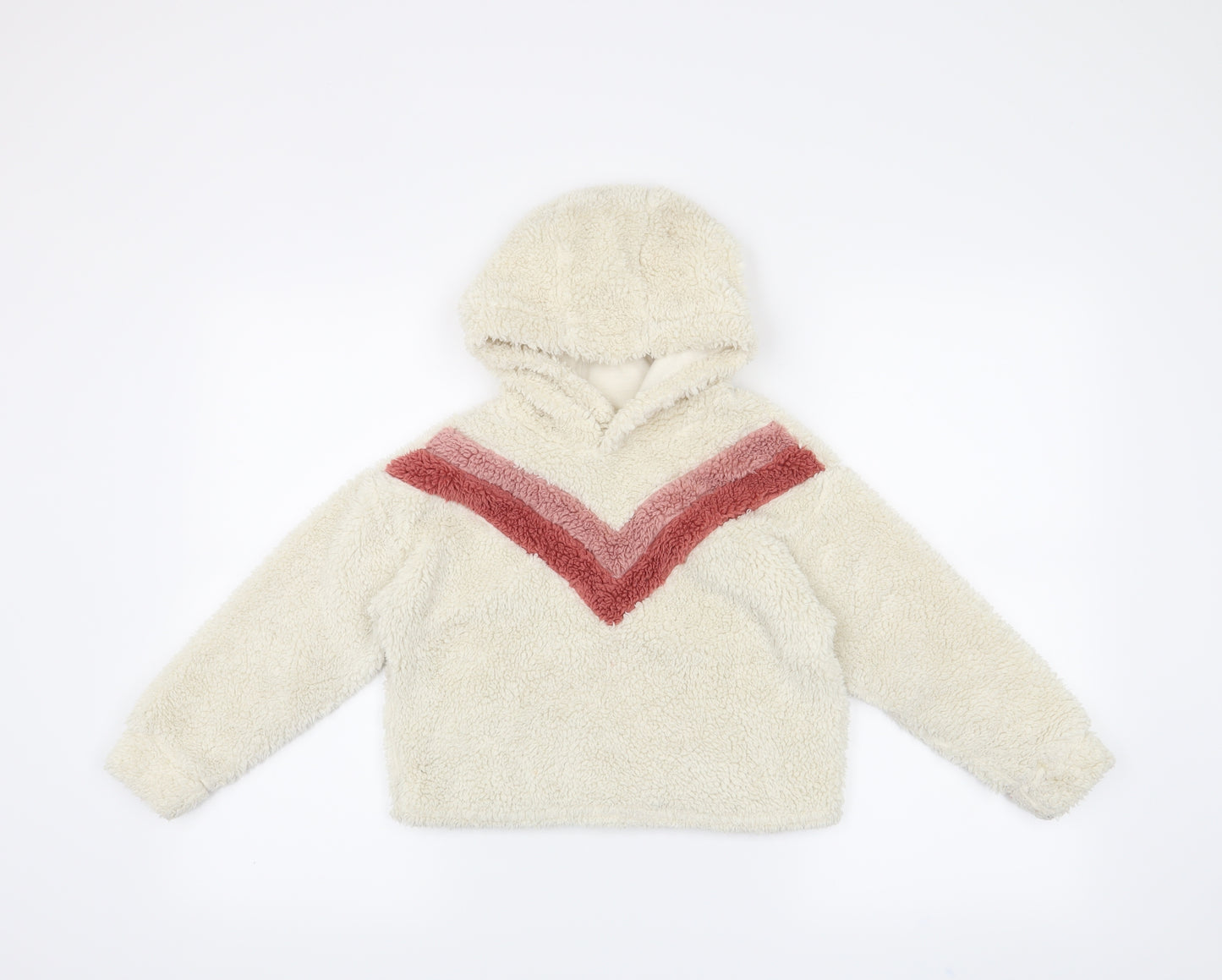 F&F Girls Beige   Pullover Jumper Size 6-7 Years
