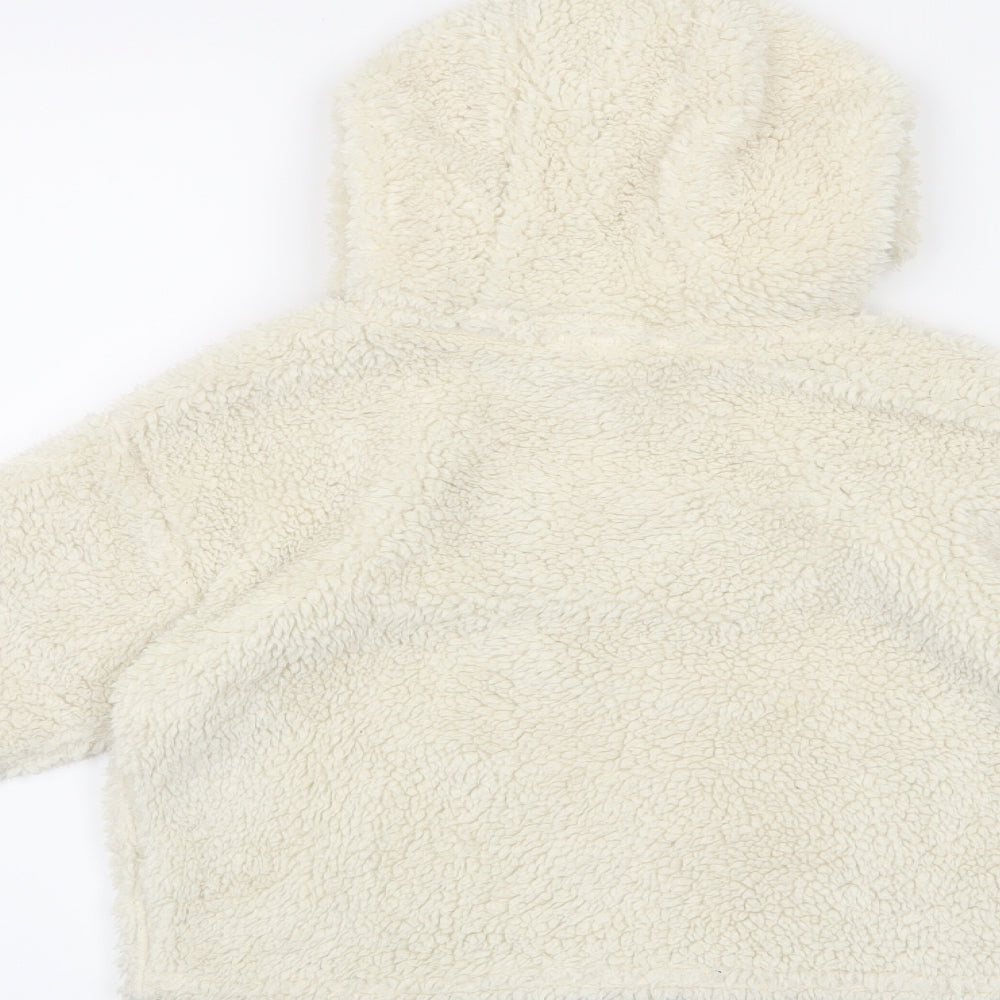 F&F Girls Beige   Pullover Jumper Size 6-7 Years