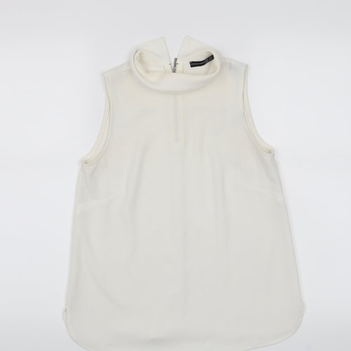 Atmosphere Womens White   Basic Tank Size 6