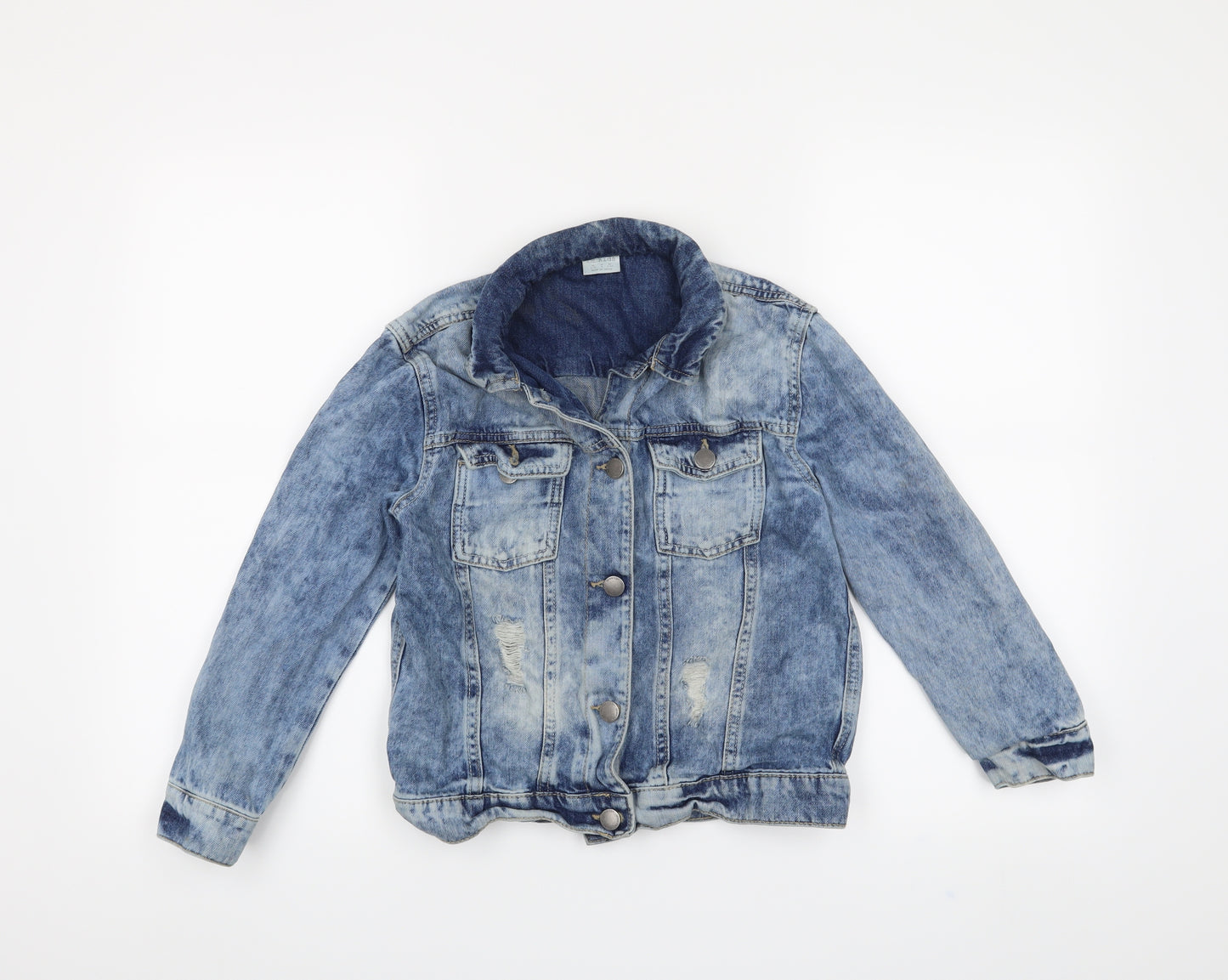 F&F Girls Black   Jacket  Size 8-9 Years